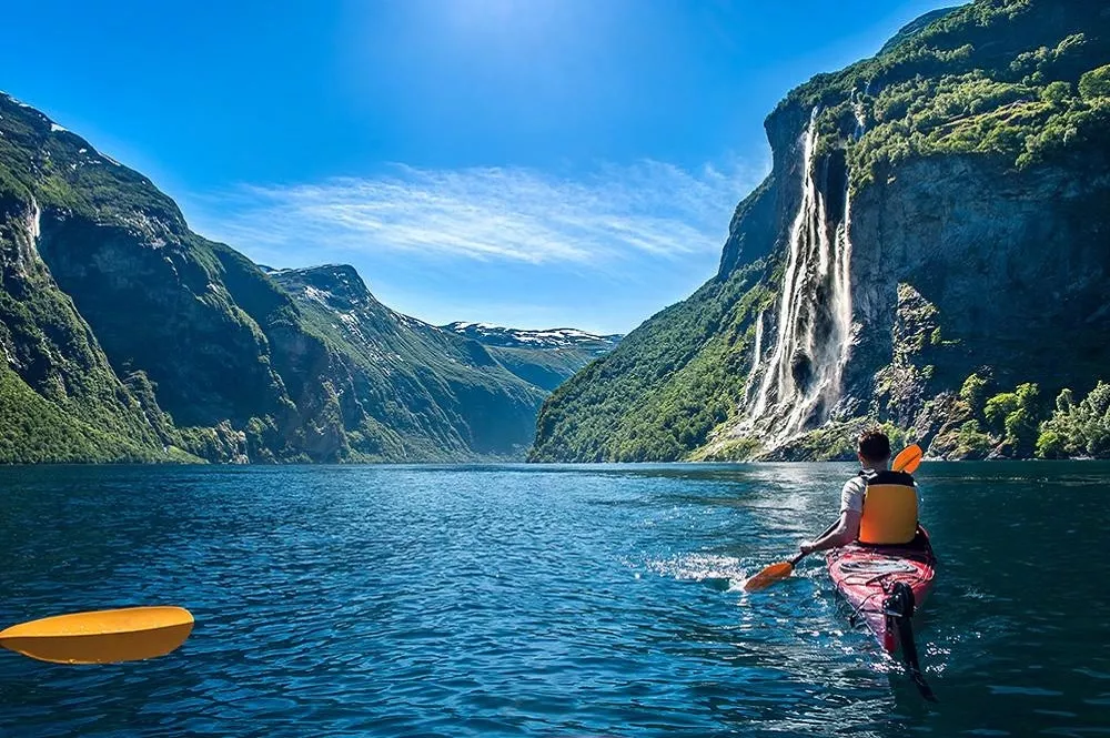 Geirangerfjord in Noorwegen