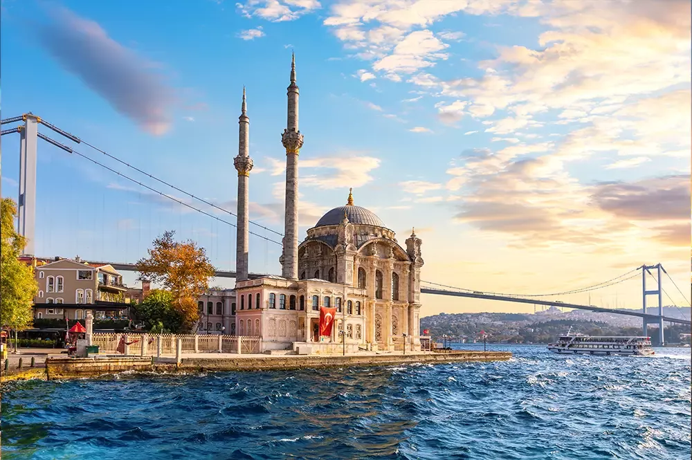 Bosphorus brug in Istanbul
