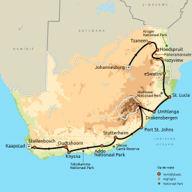 Grote Zuid-Afrika Reis