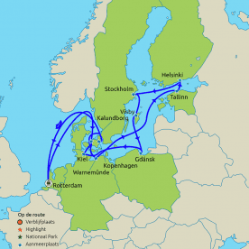 Cruise Baltische en Scandinavische hoofdsteden